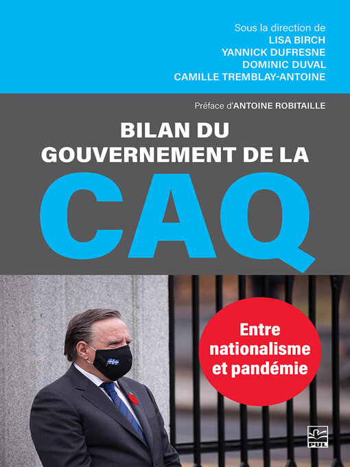 Title details for Bilan du gouvernement de la CAQ. by Lisa Birch - Available